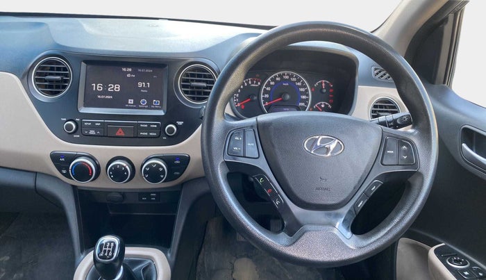 2019 Hyundai Grand i10 SPORTZ 1.2 KAPPA VTVT, Petrol, Manual, 48,926 km, Steering Wheel Close Up