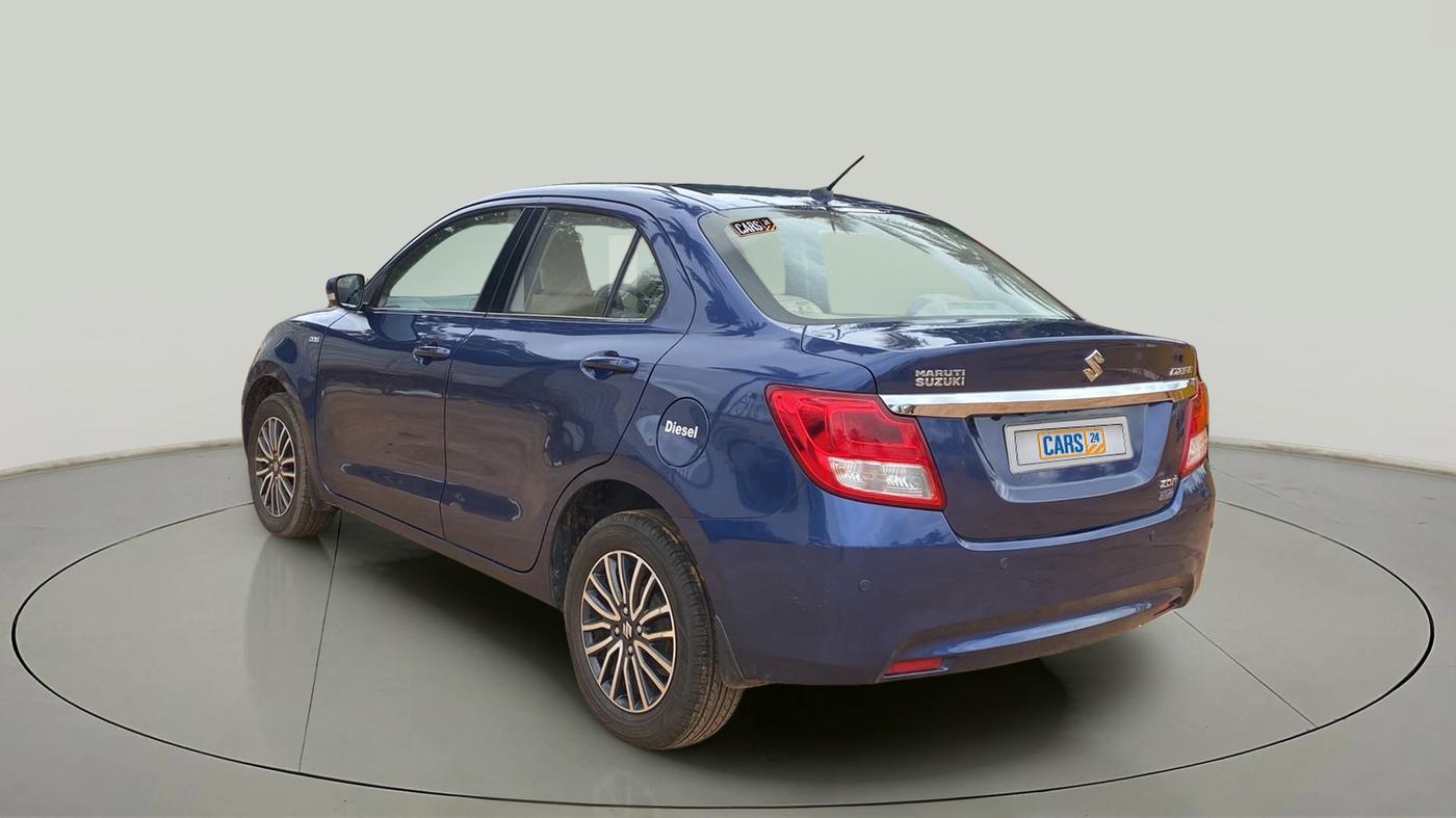 2017 Maruti Dzire ZDI PLUS AMT, Diesel, Automatic, 89,319 km, Left Back Diagonal
