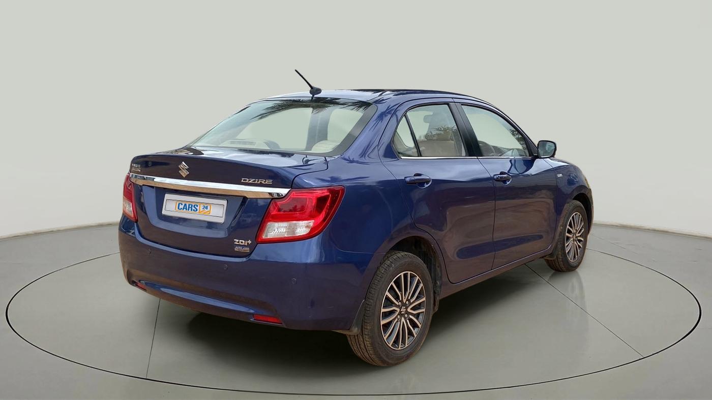 2017 Maruti Dzire ZDI PLUS AMT, Diesel, Automatic, 89,319 km, Right Back Diagonal