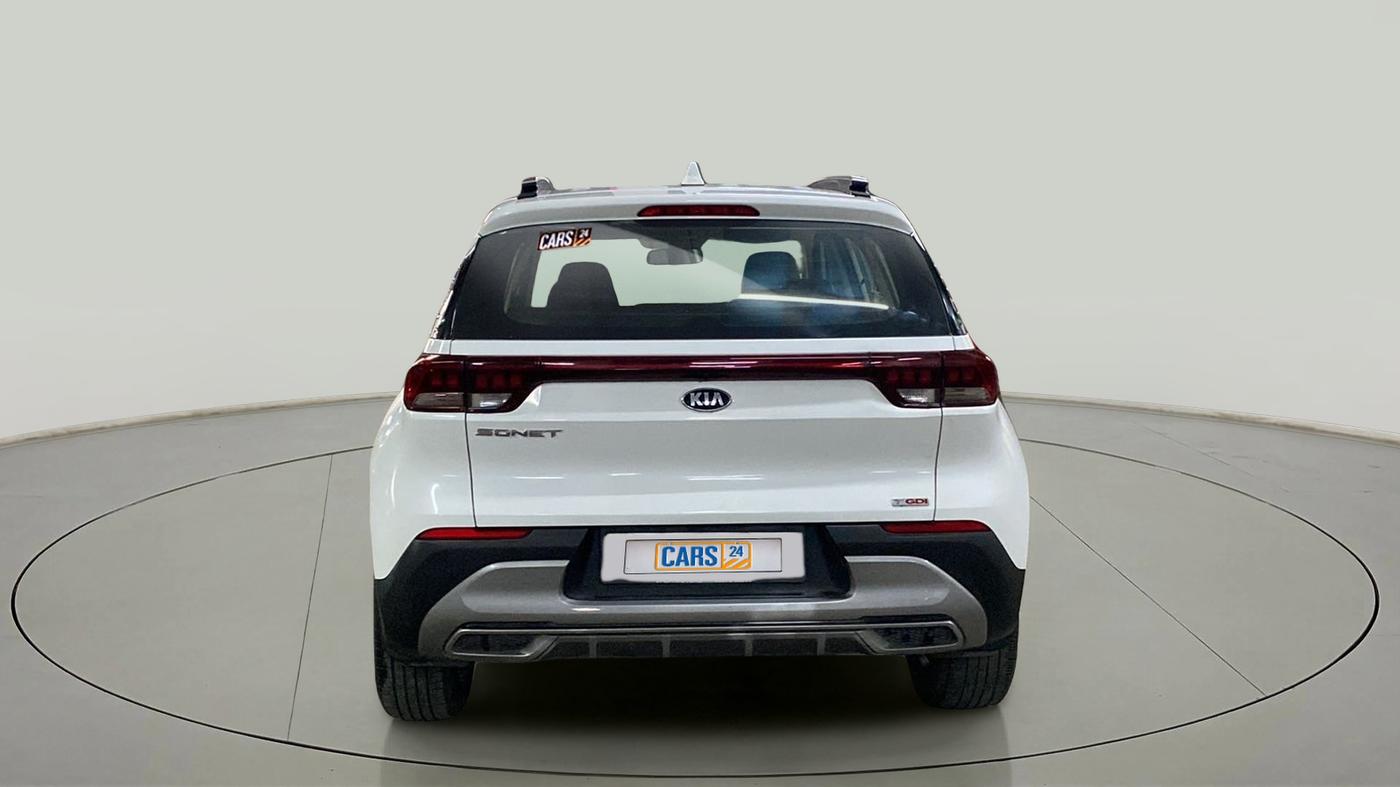 2021 KIA SONET HTX 1.0 IMT, Petrol, Manual, 50,411 km, Back/Rear