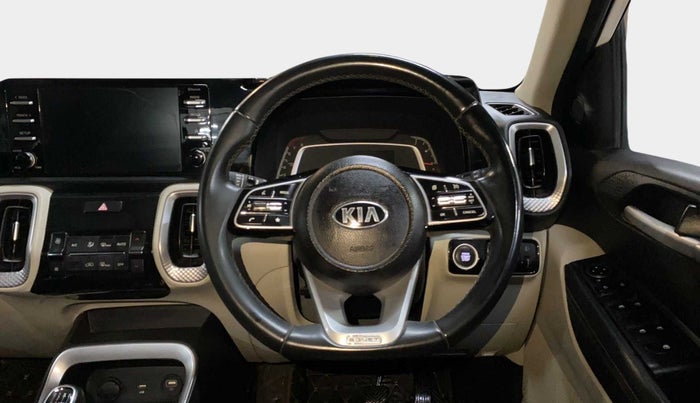 2021 KIA SONET HTX 1.0 IMT, Petrol, Manual, 50,411 km, Steering Wheel Close Up