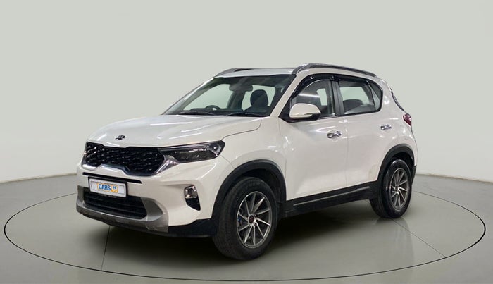 2021 KIA SONET HTX 1.0 IMT, Petrol, Manual, 50,411 km, Left Front Diagonal