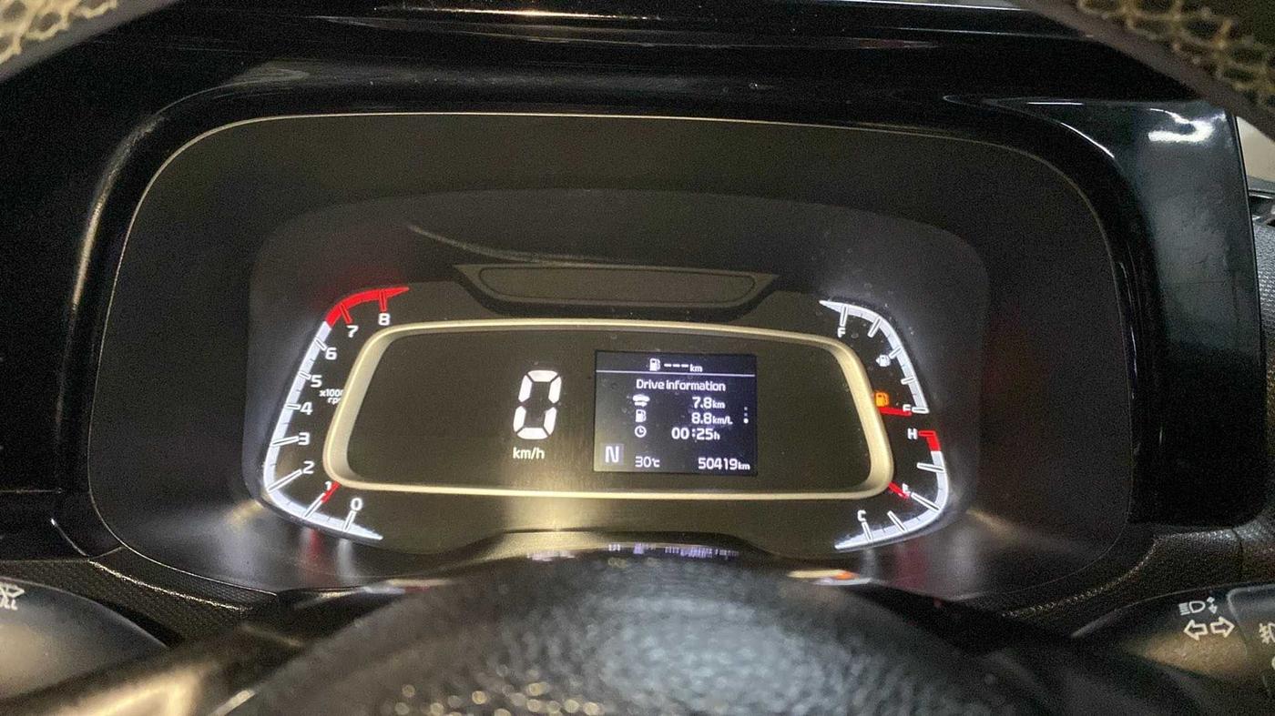 2021 KIA SONET HTX 1.0 IMT, Petrol, Manual, 50,411 km, Odometer Image