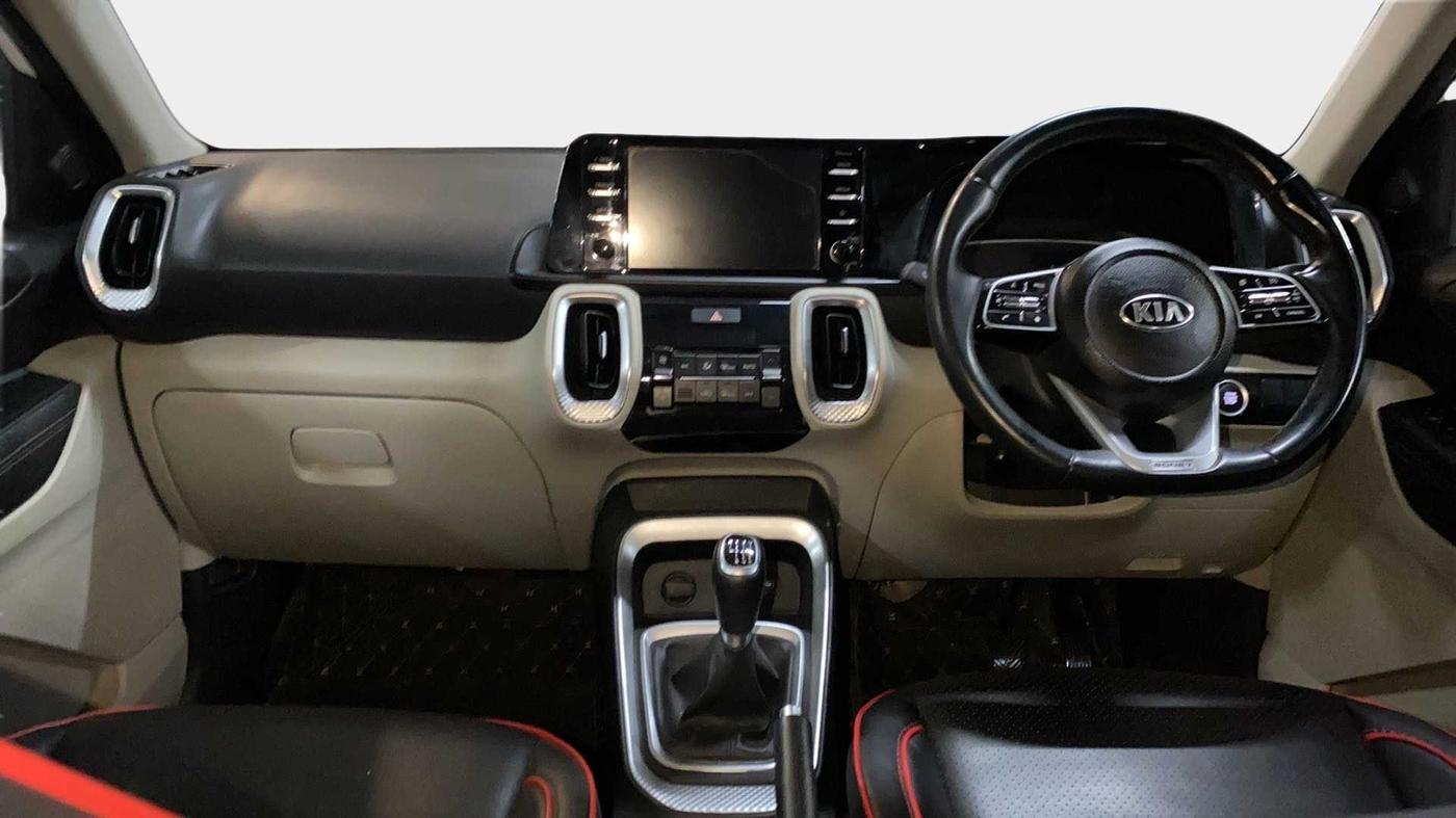 2021 KIA SONET HTX 1.0 IMT, Petrol, Manual, 50,411 km, Dashboard
