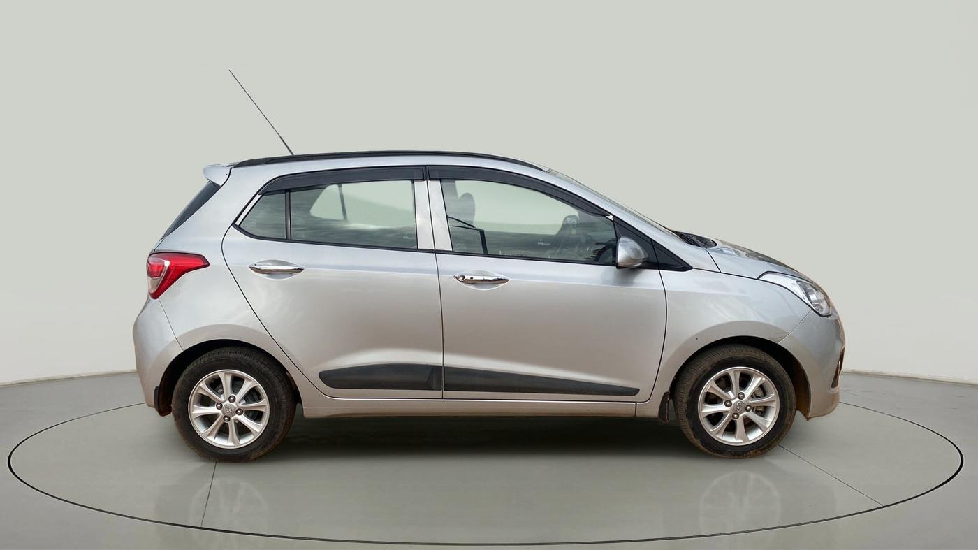 2015 Hyundai Grand i10 ASTA AT 1.2 KAPPA VTVT, Petrol, Automatic, 80,638 km, Right Side View