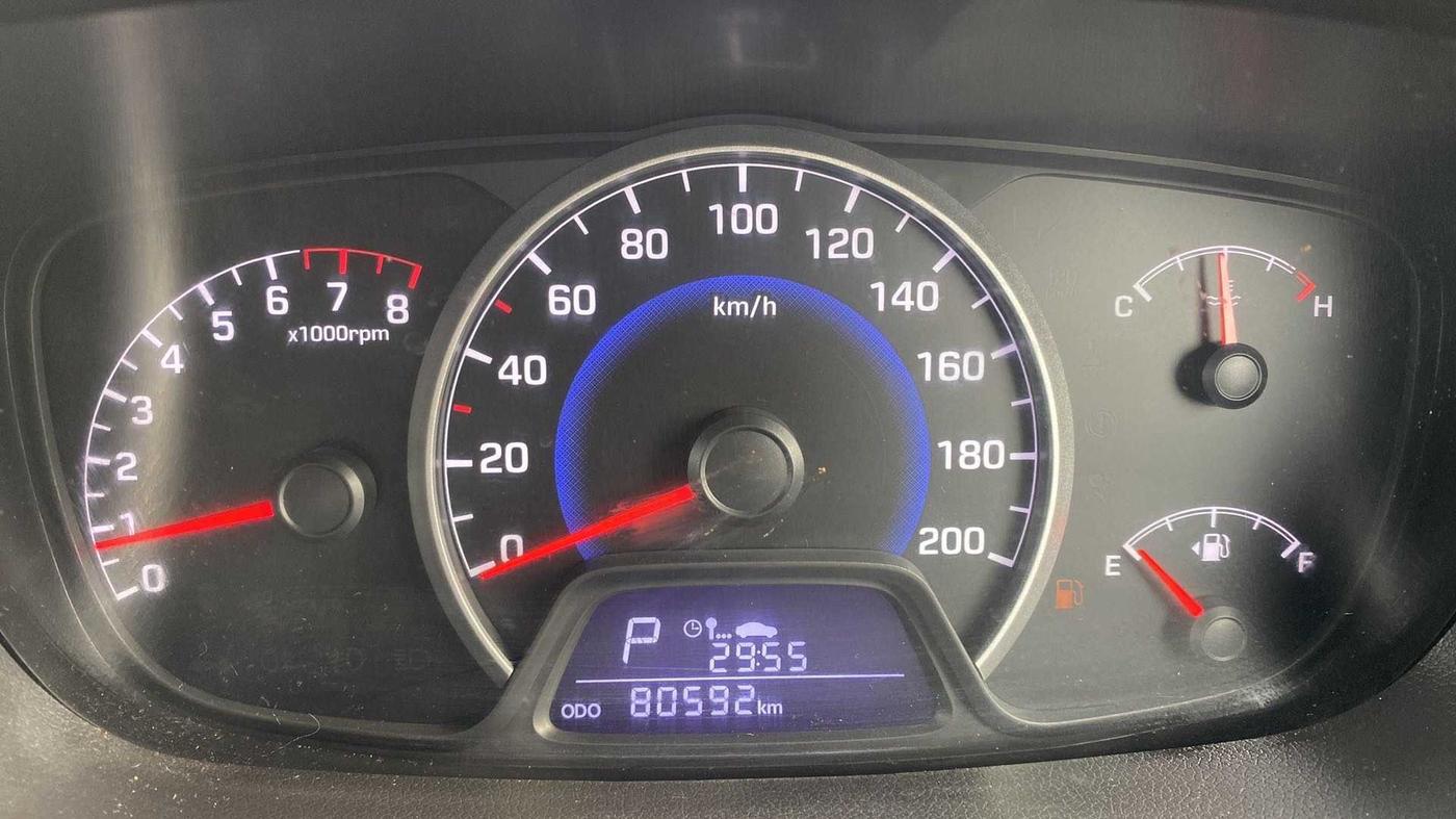 2015 Hyundai Grand i10 ASTA AT 1.2 KAPPA VTVT, Petrol, Automatic, 80,638 km, Odometer Image