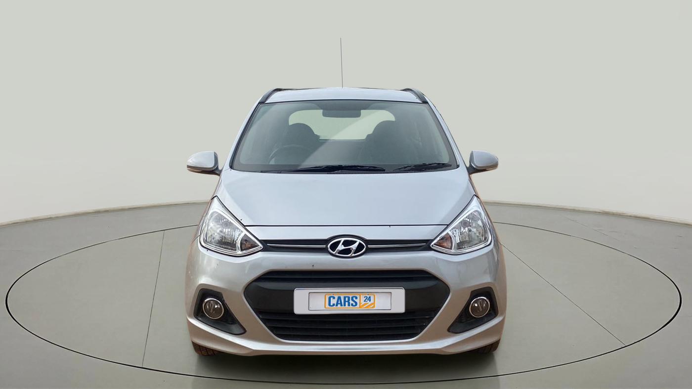 2015 Hyundai Grand i10 ASTA AT 1.2 KAPPA VTVT, Petrol, Automatic, 80,638 km, Front