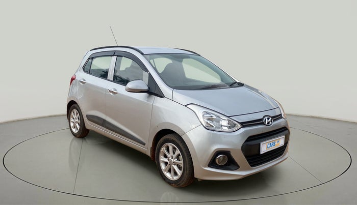 2015 Hyundai Grand i10 ASTA AT 1.2 KAPPA VTVT, Petrol, Automatic, 80,638 km, Right Front Diagonal