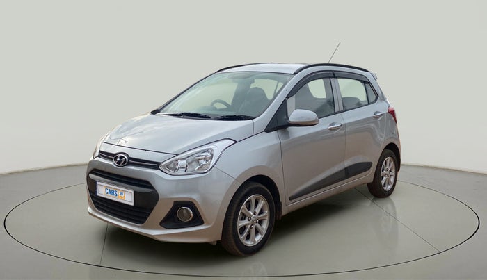 2015 Hyundai Grand i10 ASTA AT 1.2 KAPPA VTVT, Petrol, Automatic, 80,638 km, Left Front Diagonal