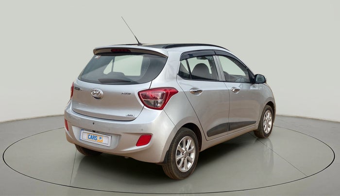 2015 Hyundai Grand i10 ASTA AT 1.2 KAPPA VTVT, Petrol, Automatic, 80,638 km, Right Back Diagonal