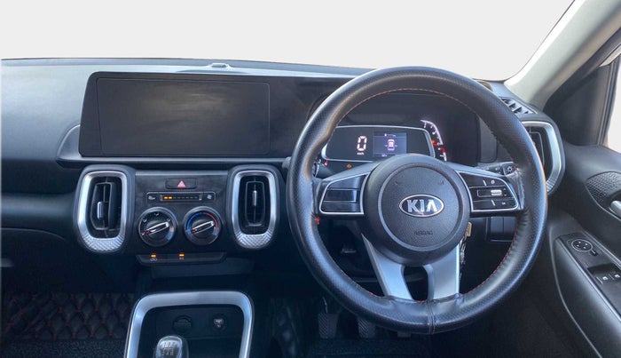2021 KIA SONET HTE 1.2, Petrol, Manual, 12,341 km, Steering Wheel Close Up