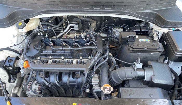 2021 KIA SONET HTE 1.2, Petrol, Manual, 12,341 km, Open Bonet