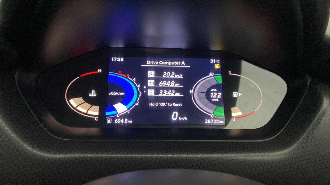 2022 Nissan MAGNITE XV PREMIUM, Petrol, Manual, 29,170 km, Odometer Image