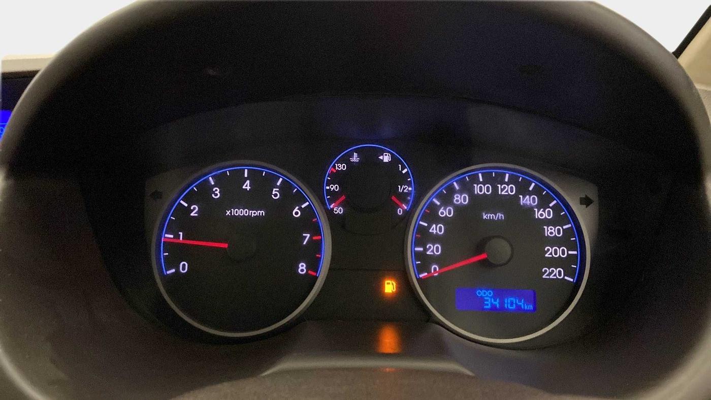 2011 Hyundai i20 MAGNA 1.2, Petrol, Manual, 34,169 km, Odometer Image