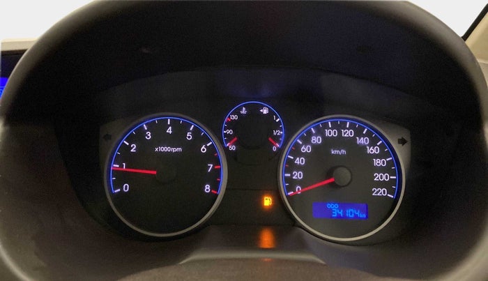 2011 Hyundai i20 MAGNA 1.2, Petrol, Manual, 34,169 km, Odometer Image