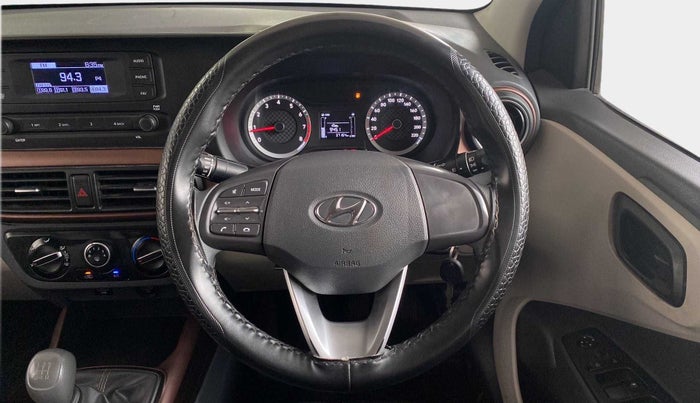 2022 Hyundai AURA S 1.2 CNG, CNG, Manual, 38,021 km, Steering Wheel Close Up