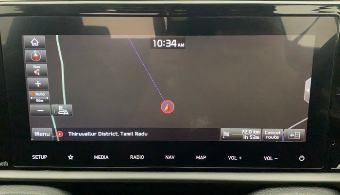2020 KIA SONET GTX PLUS 1.0 DCT, Petrol, Automatic, 47,080 km, Navigation System