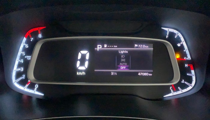 2020 KIA SONET GTX PLUS 1.0 DCT, Petrol, Automatic, 47,080 km, Odometer Image