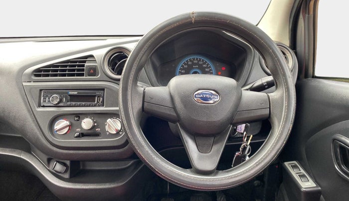 2019 Datsun Redi Go A, Petrol, Manual, 25,135 km, Steering Wheel Close Up