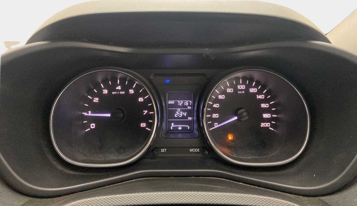 2019 Tata NEXON XZ PLUS PETROL DUAL TONE, Petrol, Manual, 72,094 km, Odometer Image