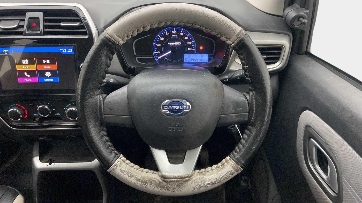 2020 Datsun Redi Go T(O) 1.0, Petrol, Manual, 39,435 km, Steering Wheel Close Up