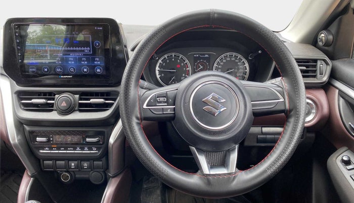 2023 Maruti Grand Vitara SIGMA SMART HYBRID, Petrol, Manual, 20,888 km, Steering Wheel Close Up