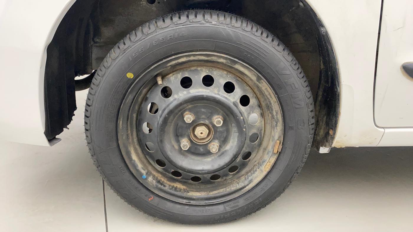 2014 Maruti Wagon R 1.0 VXI, Petrol, Manual, 82,798 km, Left Front Wheel
