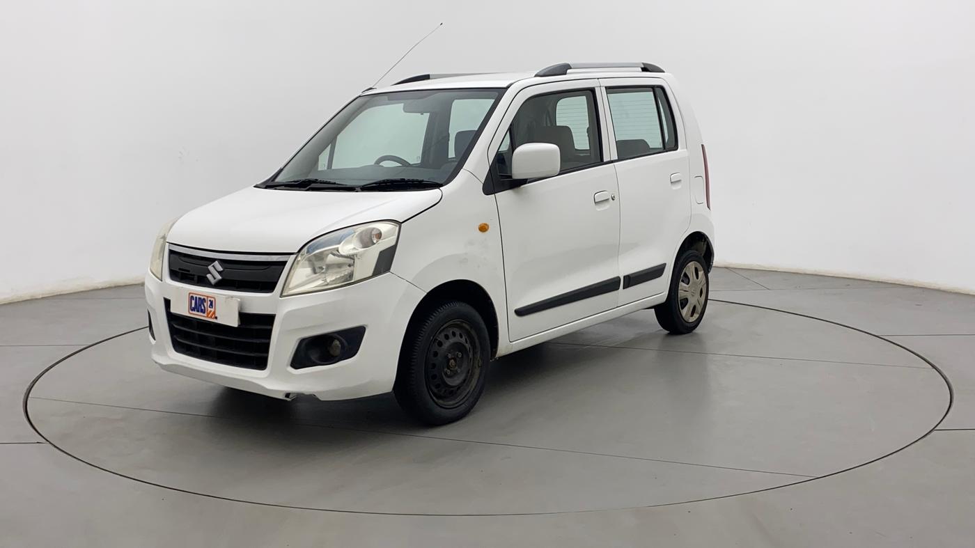 2014 Maruti Wagon R 1.0 VXI, Petrol, Manual, 82,798 km, Left Front Diagonal
