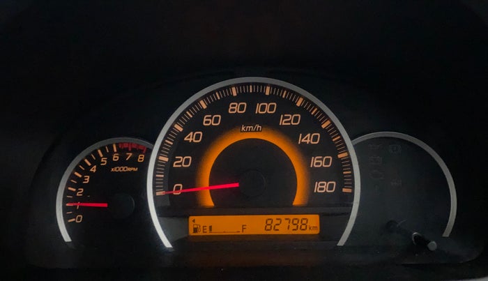 2014 Maruti Wagon R 1.0 VXI, Petrol, Manual, 82,798 km, Odometer Image