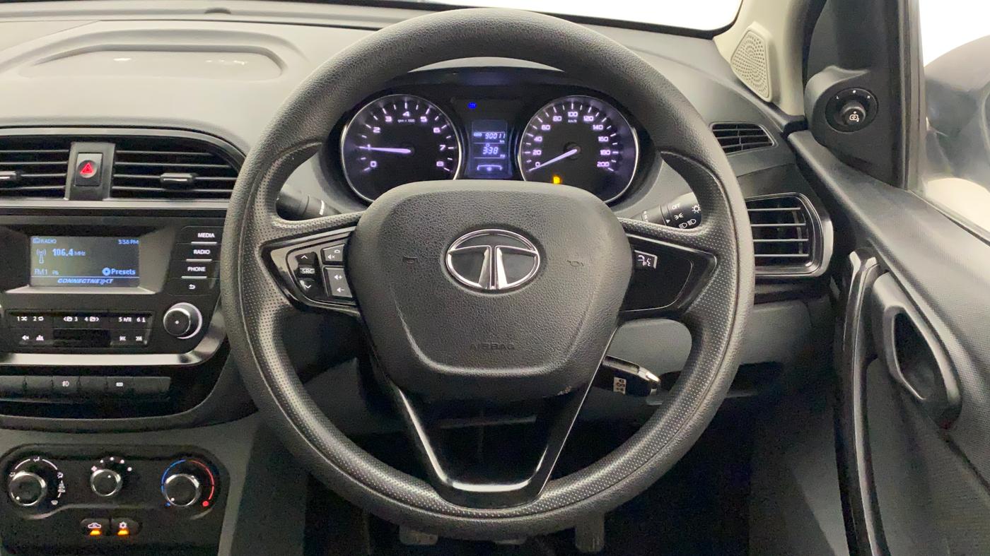 2018 Tata TIGOR XZ PETROL, Petrol, Manual, 90,011 km, Steering Wheel Close Up