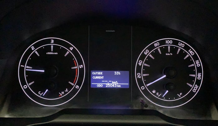 2022 Toyota Innova Crysta 2.4 G 7 STR, Diesel, Manual, 25,043 km, Odometer Image
