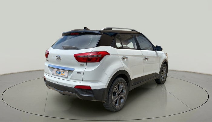 2017 Hyundai Creta SX PLUS 1.6 DIESEL DUAL TONE, Diesel, Manual, 96,291 km, Right Back Diagonal