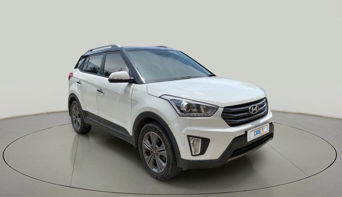 2017 Hyundai Creta SX PLUS 1.6 DIESEL DUAL TONE, Diesel, Manual, 96,291 km, Right Front Diagonal