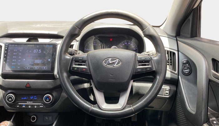 2017 Hyundai Creta SX PLUS 1.6 DIESEL DUAL TONE, Diesel, Manual, 96,291 km, Steering Wheel Close Up