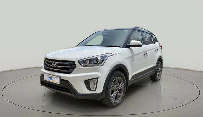 2017 Hyundai Creta SX PLUS 1.6 DIESEL DUAL TONE, Diesel, Manual, 96,291 km, Left Front Diagonal