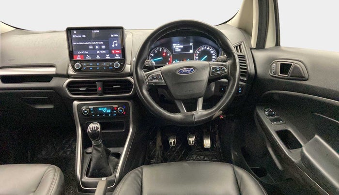 2019 Ford Ecosport TITANIUM 1.5L PETROL, CNG, Manual, 61,516 km, Steering Wheel Close Up