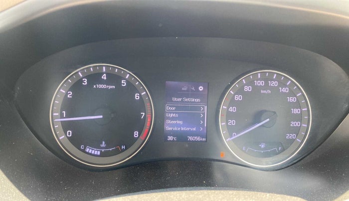 2015 Hyundai Elite i20 ASTA 1.2, Petrol, Manual, 76,052 km, Odometer Image