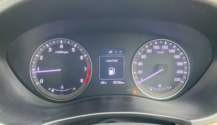 2017 Hyundai Elite i20 ASTA 1.2, Petrol, Manual, 35,728 km, Odometer Image
