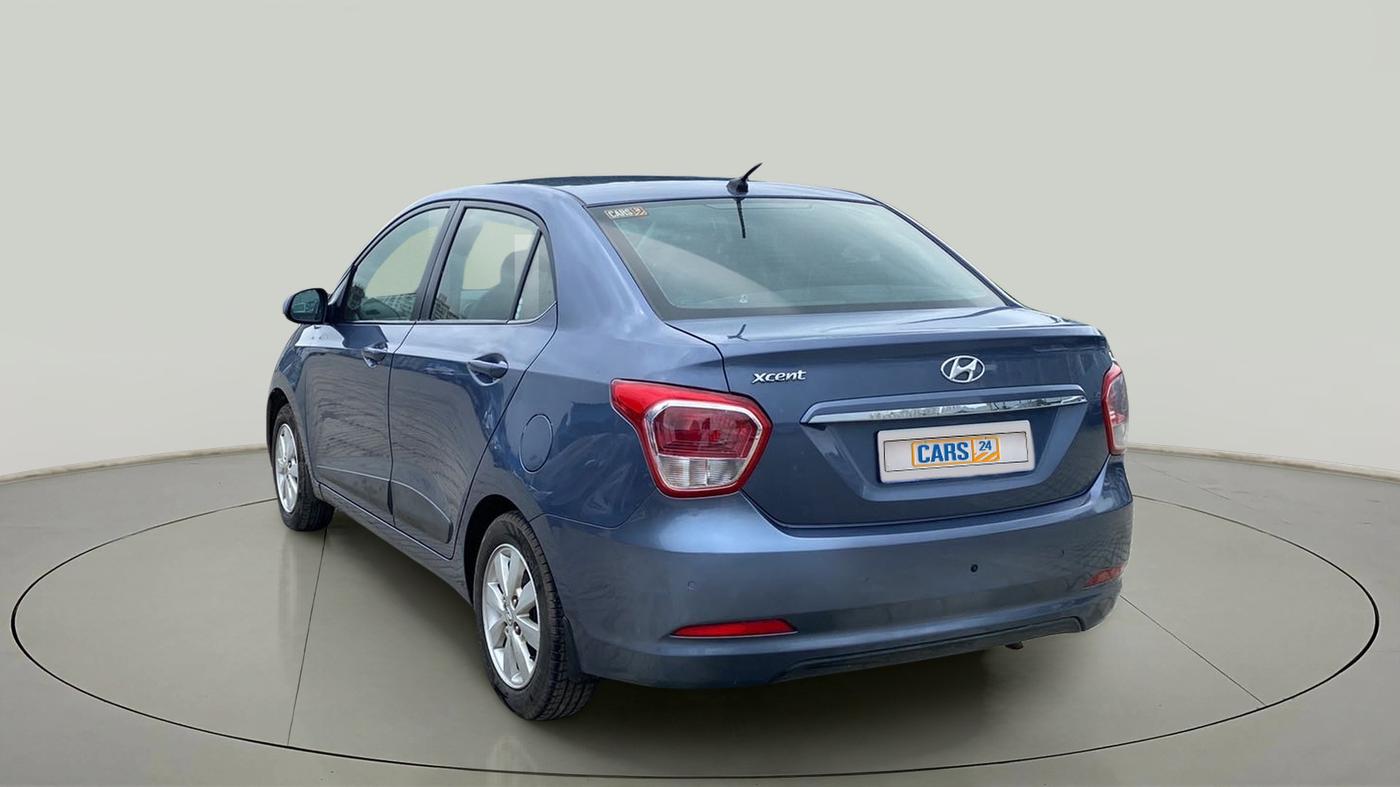 2014 Hyundai Xcent S (O) 1.2, CNG, Manual, 67,346 km, Left Back Diagonal