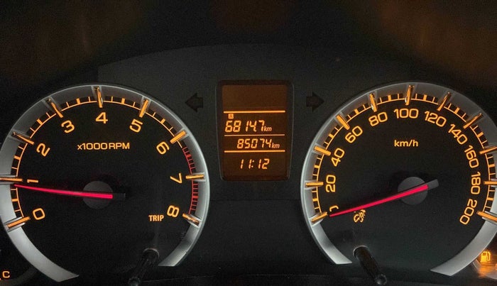 2014 Maruti Swift Dzire VXI, Petrol, Manual, 85,473 km, Odometer Image