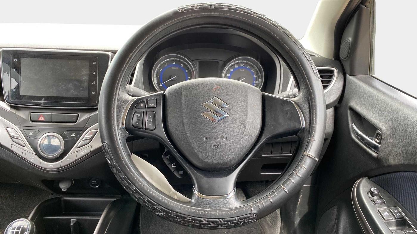 2019 Maruti Baleno ZETA PETROL 1.2, Petrol, Manual, 36,144 km, Steering Wheel Close Up
