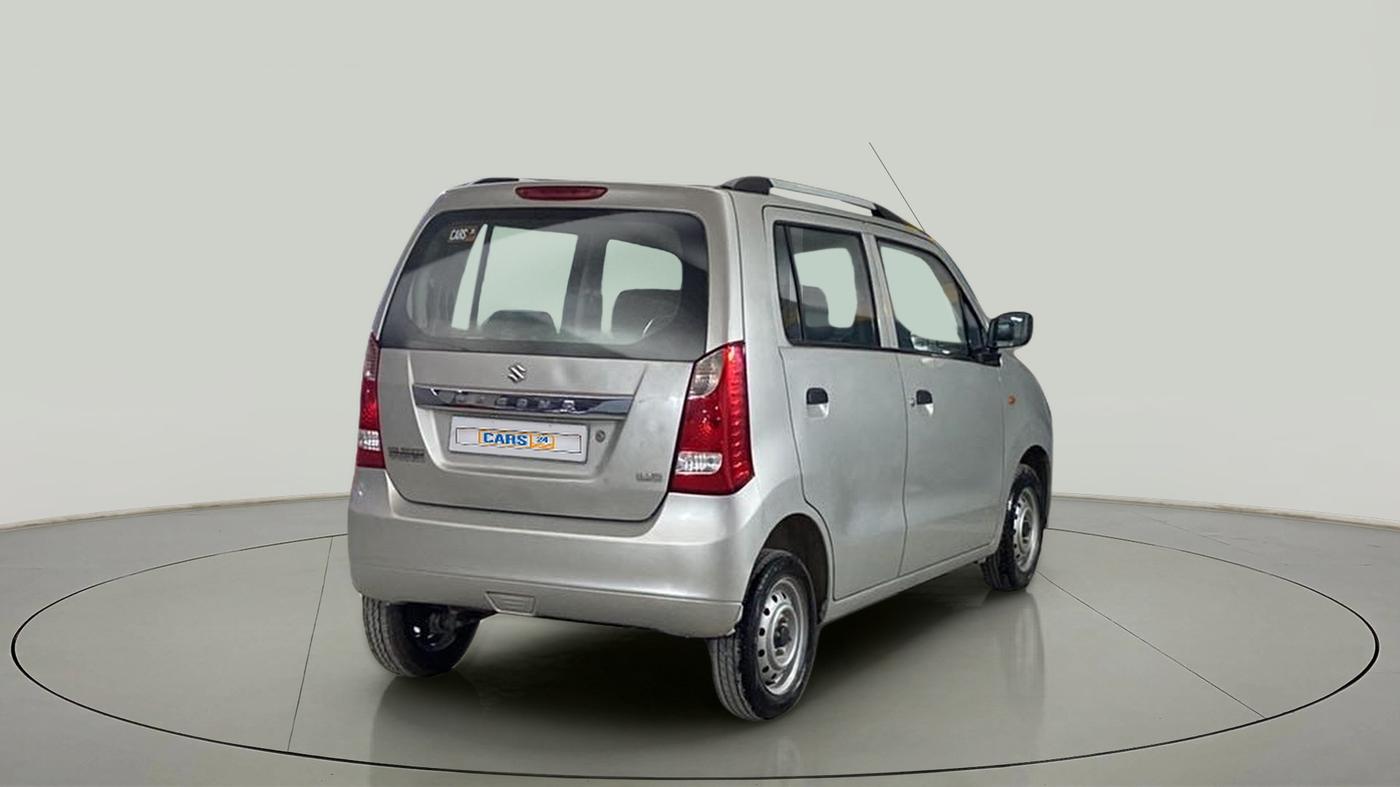 2012 Maruti Wagon R 1.0 LXI, Petrol, Manual, 32,697 km, Right Back Diagonal
