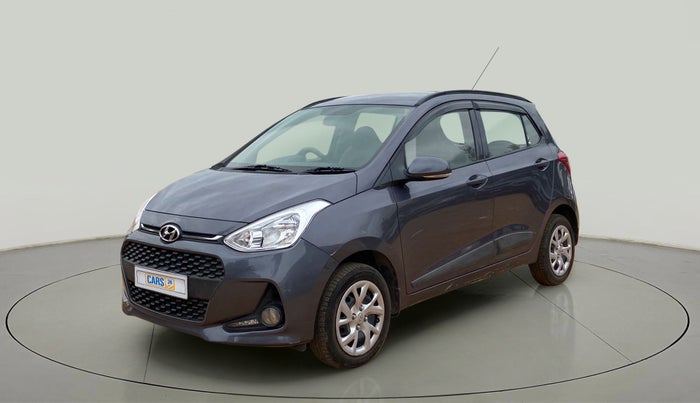 2018 Hyundai Grand i10 SPORTZ (O) 1.2 KAPPA VTVT, Petrol, Manual, 13,259 km, Left Front Diagonal