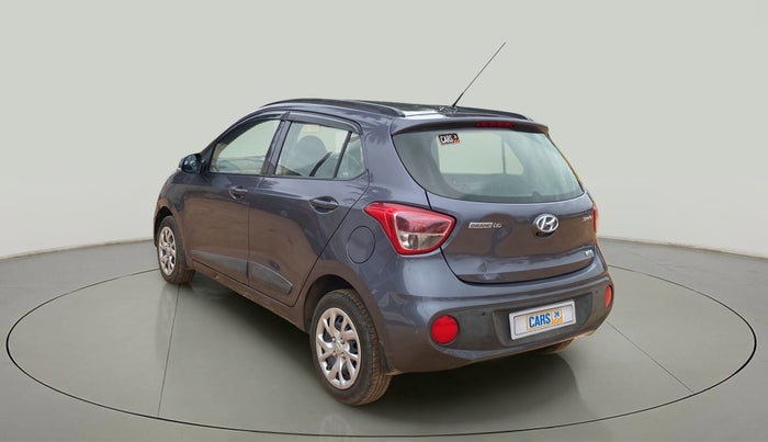 2018 Hyundai Grand i10 SPORTZ (O) 1.2 KAPPA VTVT, Petrol, Manual, 13,259 km, Left Back Diagonal