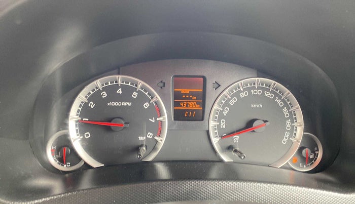 2016 Maruti Swift VXI, Petrol, Manual, 43,756 km, Odometer Image