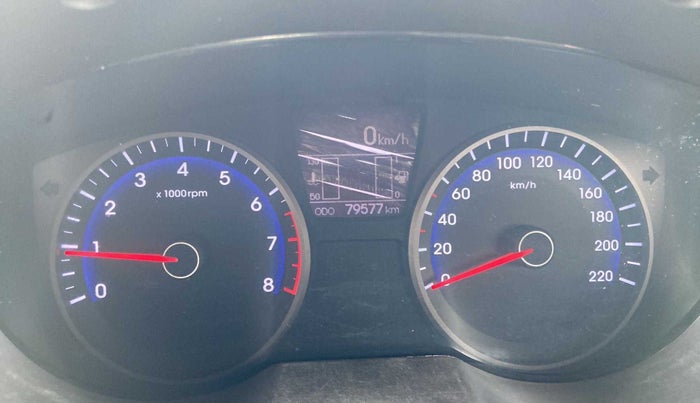 2013 Hyundai i20 ASTA 1.2, Petrol, Manual, 79,957 km, Odometer Image