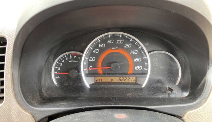 2013 Maruti Wagon R 1.0 VXI, Petrol, Manual, 62,223 km, Odometer Image