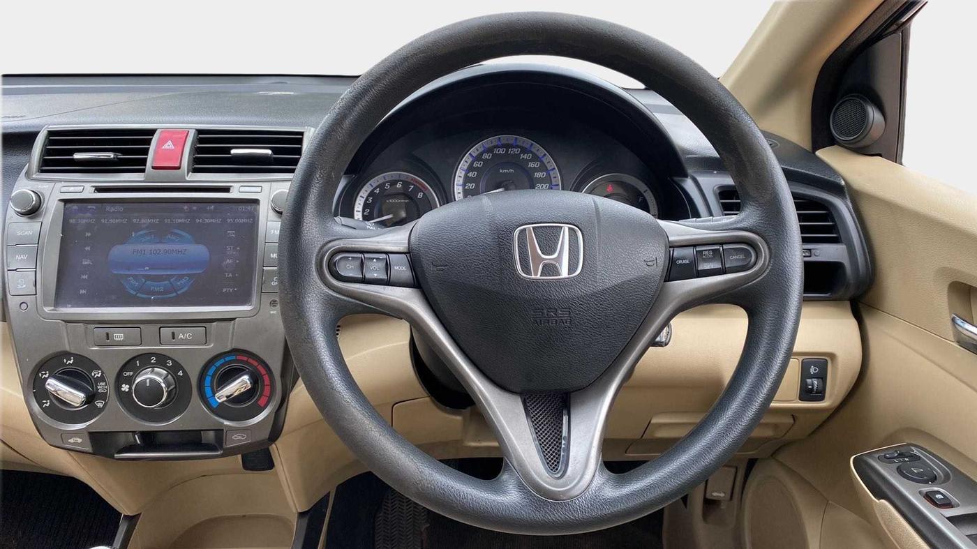 2013 Honda City 1.5L I-VTEC V MT, Petrol, Manual, 71,720 km, Steering Wheel Close Up