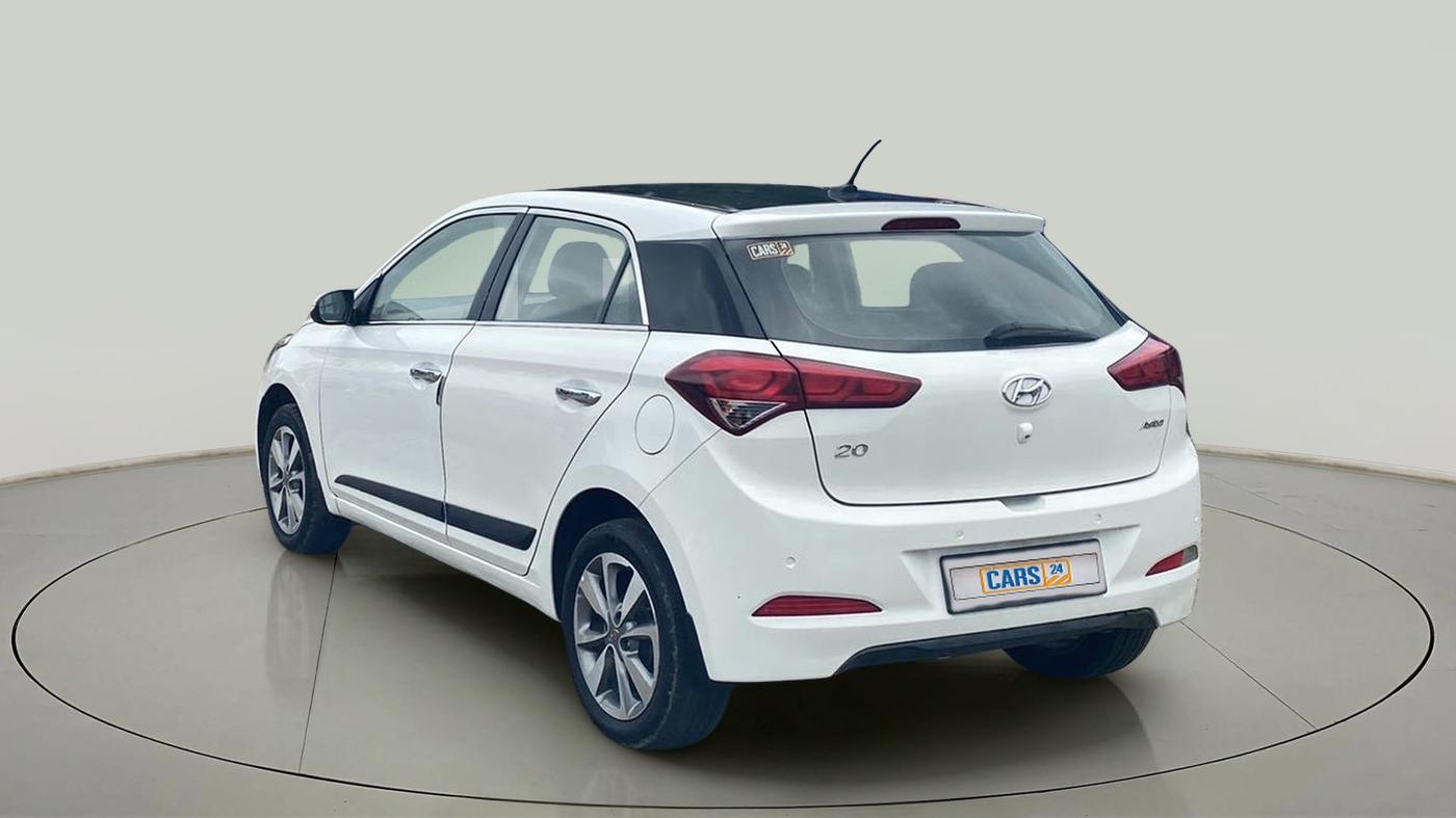 2017 Hyundai Elite i20 ASTA 1.2 (O), Petrol, Manual, 70,835 km, Left Back Diagonal