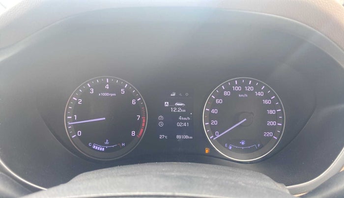 2017 Hyundai Elite i20 ASTA 1.2 (O), Petrol, Manual, 70,835 km, Odometer Image